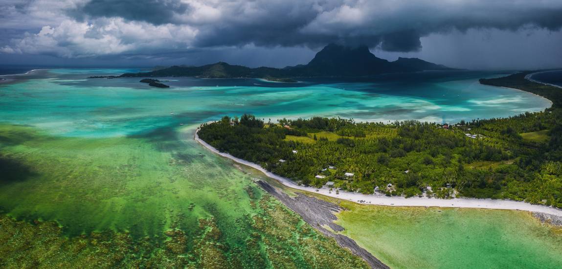 Photo - Polynésie Française - Vue du ciel - Bora Bora #247